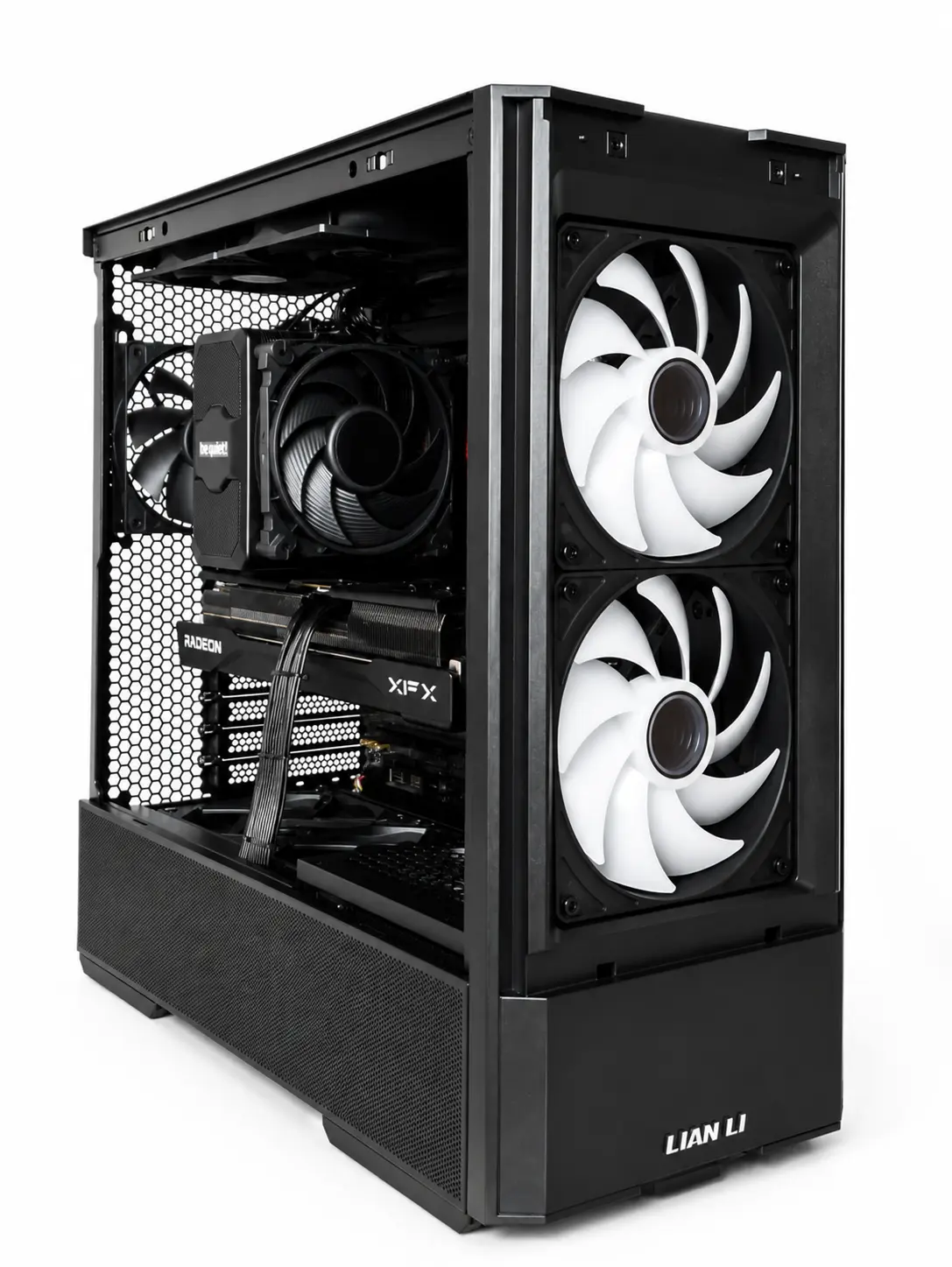Υπολογιστής με LianLi case και κάρτα γραφικών XFX Radeon 9070XT Swift