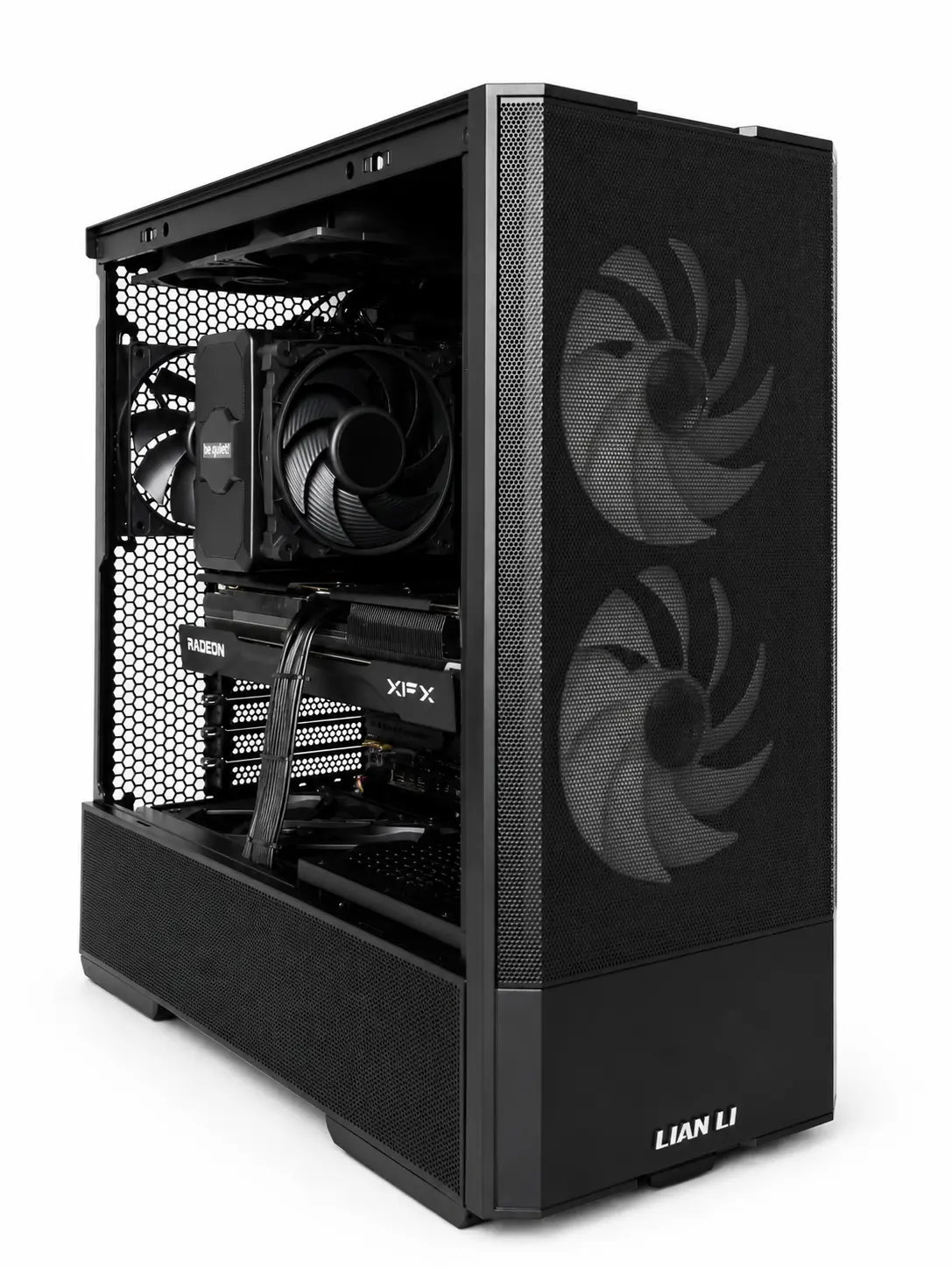 Μαύρο Gaming pc για 4κ ανάλυση